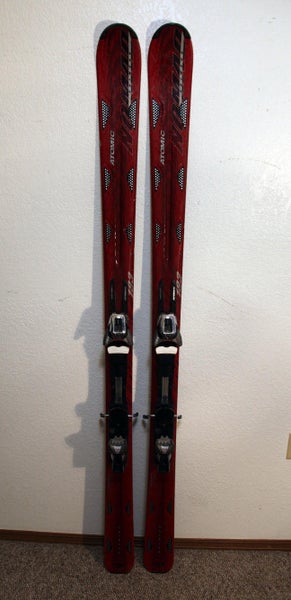 Atomic Nomad Crimson Downhill Skis 181 cm. 412 Demo Bindings NICE!
