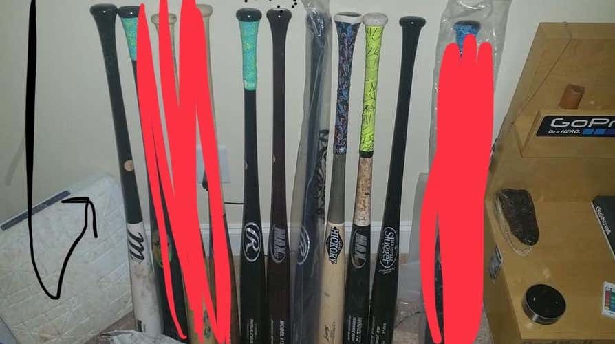 Pro Issued Wood Bats