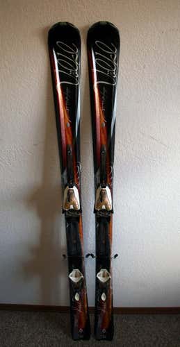 Volkl Attiva Fuego Women's Downhill Skis 154 cm. Marker Motion 11.0