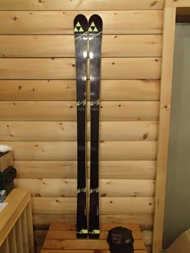 FISCHER RC4 WC GS race skis 165 jr 17m FREE BigTruck hat!