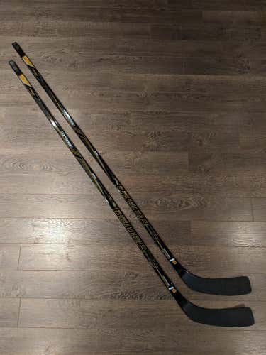 2 PACK New LH PRO STOCK Bauer Supreme 1S 95 Flex P92 Square Toe