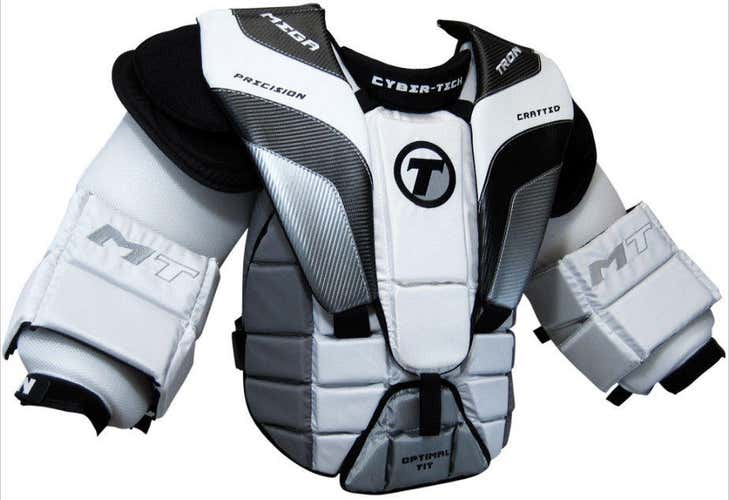 Tron Mega Senior Hockey Goalie Chest and Arm Protector - Size Medium