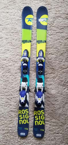 Used Rossignol Terrain Kids Skis - 116cm