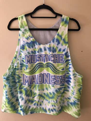 Headstron Mustache Madness Lacrosse Pinnie