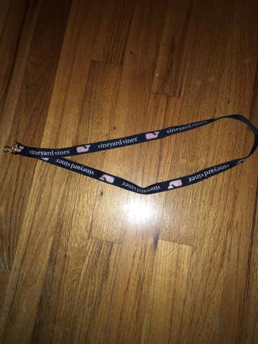 Vinyard Vines Navy/Pink Lanyard