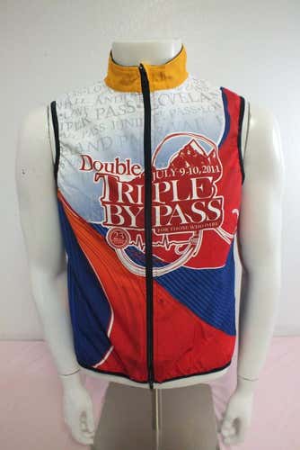 Primal Wear Double Triple Bypass Cycling Bike Vest Men's Small Fast Shipping