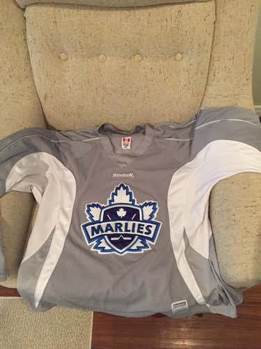 Toronto Marlies Pro Stock Practice Jerseys x2, plus baby blue practice socks