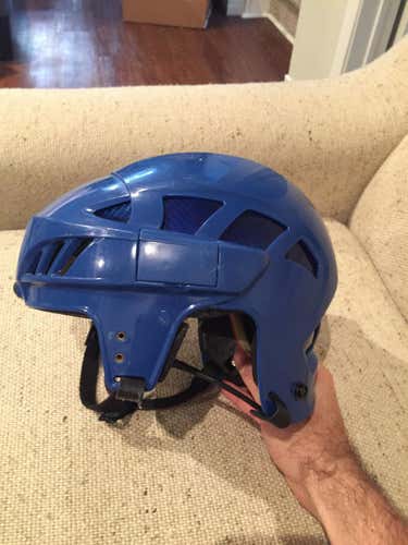 Royal Blue Reebok 11K Helmet, size L