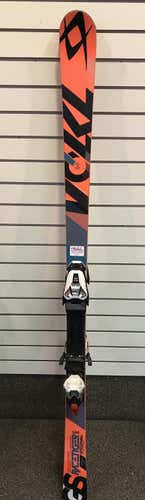 New Volkl Racetiger GS 166cm with Marker X-Cell 12 Binding