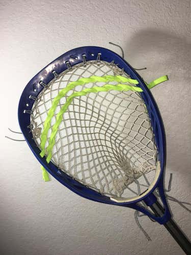 Blue Strung STX Eclipse Goalie Head