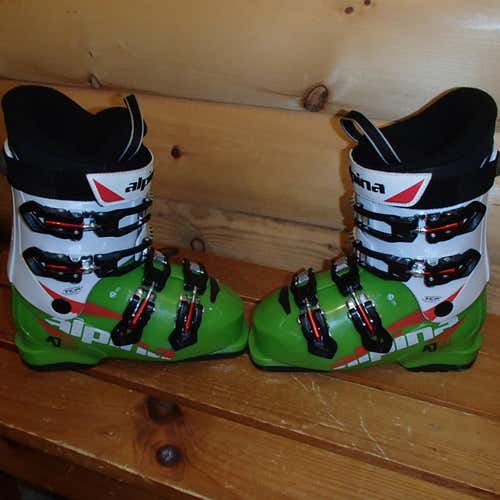 ALPINA AJ 60 ski race boots youth 22.5 jr kids