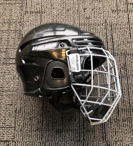 Bauer Jr Hockey Helmet - With XS Profile Cage