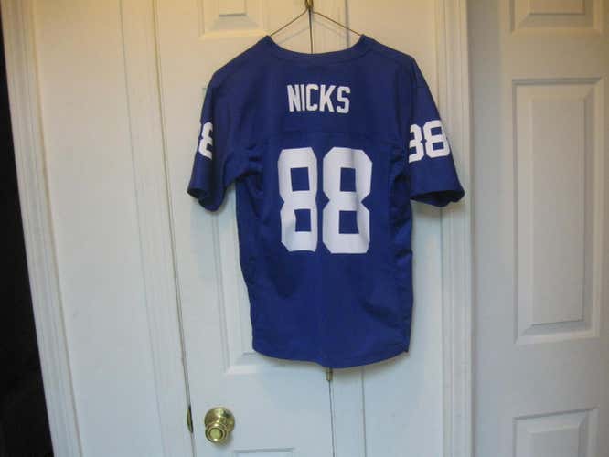 NY GIANTS HAKEEM NICKS YOUTH HOME JERSEY(M)