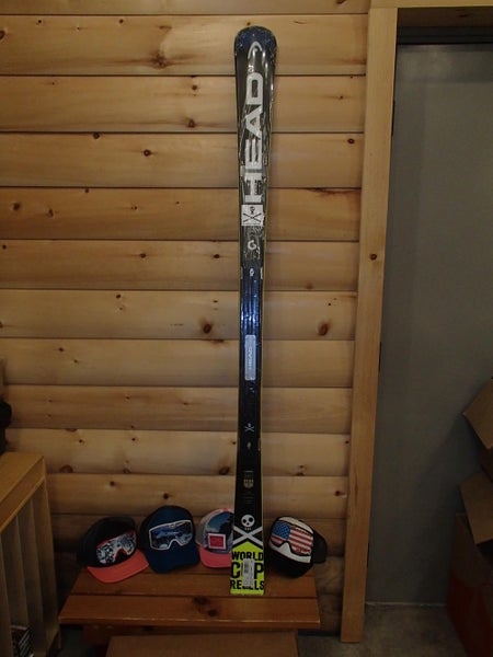 new! HEAD WC Rebels iRace RP EVO 165 SL race skis 13.6m