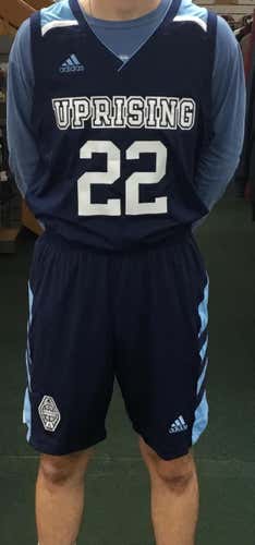 New Adidas Authentic Basketball Jersey & Shorts