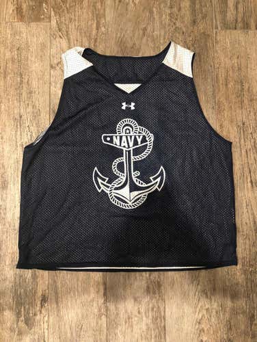 *NEW* Navy Lacrosse Pinnie