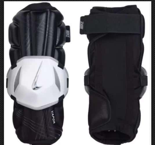Lacrosse Arm Guard Nike Vapor Black Adult Size Medium Right and Left