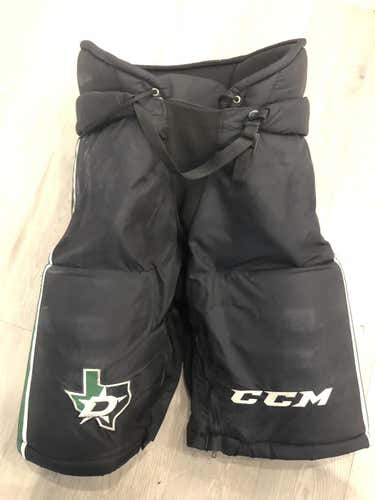 Used CCM HP70 (Lrg +2) Pants  Pro Stock Hockey Pants  Black - Dallas Stars (p60)