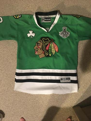 New Blackhawks Kane Jersey (Saint Pattys Day)