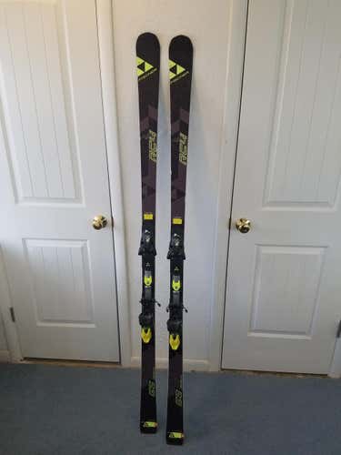 2017 Fischer RC4 WC GS Skis 183cm R>25 w/Z13 Bindings