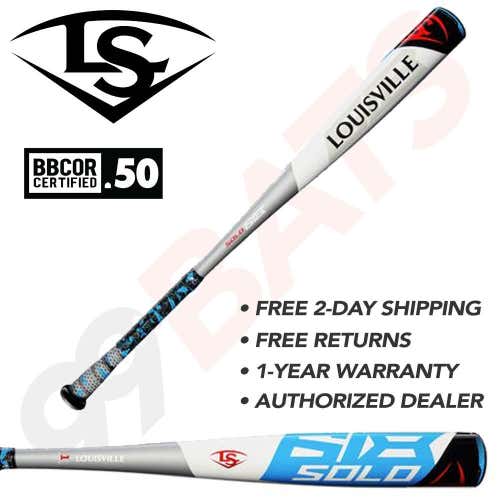 Louisville Slugger 2018 SOLO 618 (-3) BBCOR BASEBALL BAT - WTLBBS618B3 - 31/28oz *No Trades*
