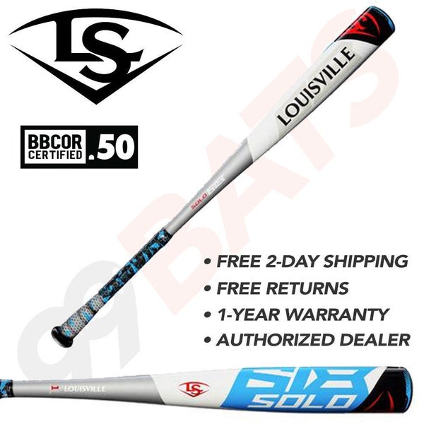Louisville Slugger 2018 SOLO 618 (-3) BBCOR BASEBALL BAT - WTLBBS618B3 - 32/29oz *No Trades*