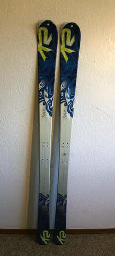 K2 Tele 9 She's Piste Women's Telemark Skis 153 cm.