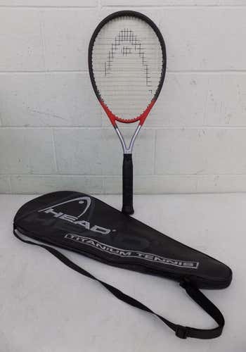 Head Ti.S2 Titanium Xtra Long Tennis Racquet w/4-1/2" Grip & Case MINT LOOK