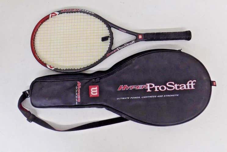 Wilson ProStaff Hyper Carbon Stretch 5.0 110 Sq In Tennis Racquet 4-1/4" Grip