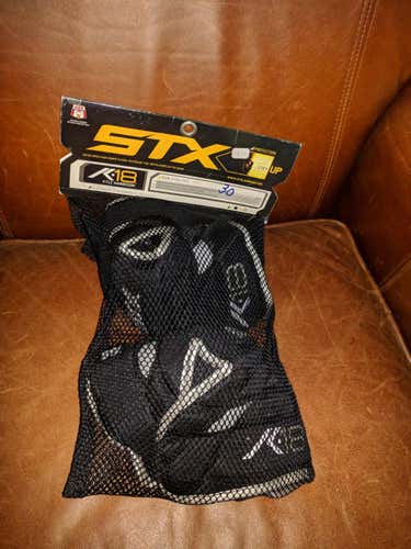 **New STX K18 Lacrosse Arm Pads - BLACK
