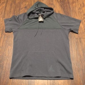 Jordan Brand Gray Short Sleeve Sweatshirt size medium