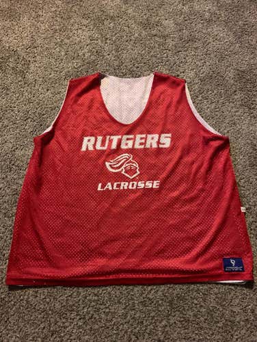 Rutgers Scarlet Knights Lacrosse Practice Pinnie By STX XL