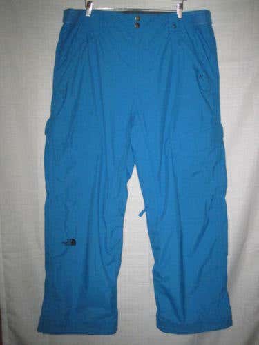 The North Face HyVent waterproof ski pants men's XL blue snow snowboard