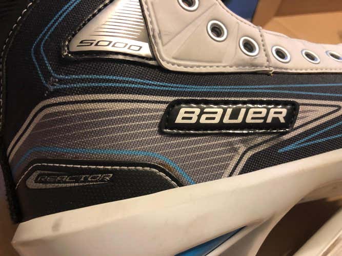 Goalie Skates Bauer Reactor 5000 Senior 10.5