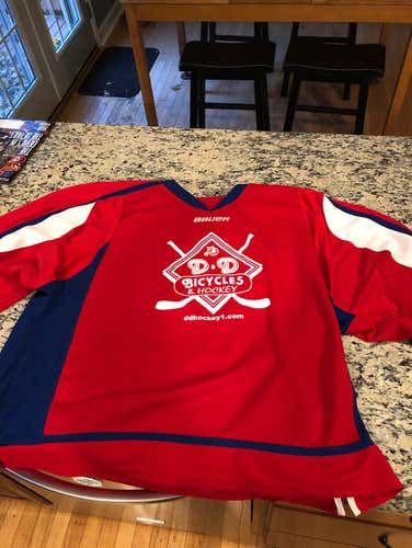 Bauer Goalie Cut Jersey Red #30