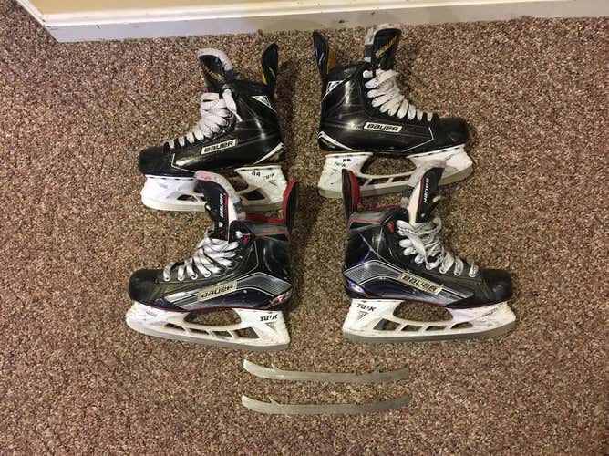 Bauer Supreme S180 And Bauer Vapor X800 Skates
