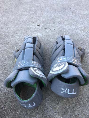 Used Maverick MX lacrosse Gloves