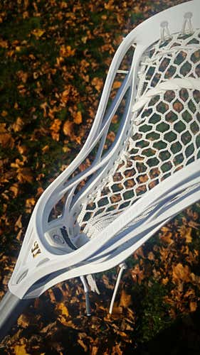 New Warrior Regulator X Lacrosse Head Hand Strung w/ Semi-Soft Mesh