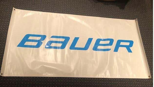 Large Bauer Logo Vinyl Banner