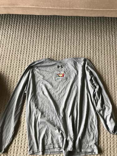 Calgary Roughnecks XL Long Sleeve Under Armour Warmup Shirt