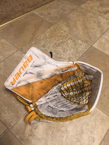 Bauer Supreme 2S Pro Goalie Glove & Blocker Regular Senior