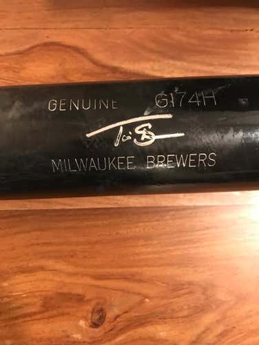 Game Used Travis Shaw Broken Bat 33.5”