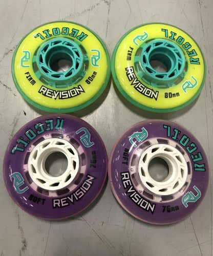 NEW Revision Recoil Wheels 76/80mm - Soft & Firm