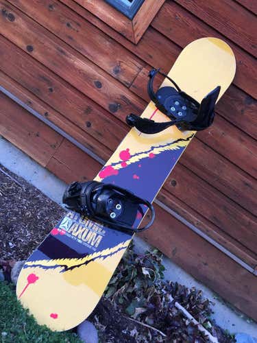 Kill Bill graphic Atomic Axum board & bindings