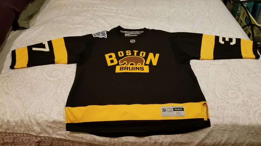 Authentic Boston Bruins Winter Classic Reebok Jersey - XL - Patrice Bergeron