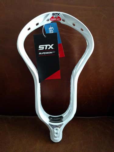 **New STX Surgeon 700 Lacrosse Head - WHITE