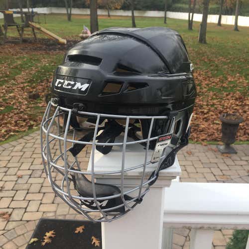 Large Black CCM V08 Helmet