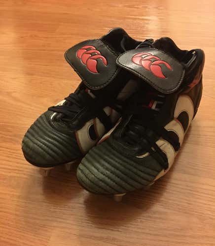 Canterbury Mid Top Rugby Boots/ Cleats Size 10.5