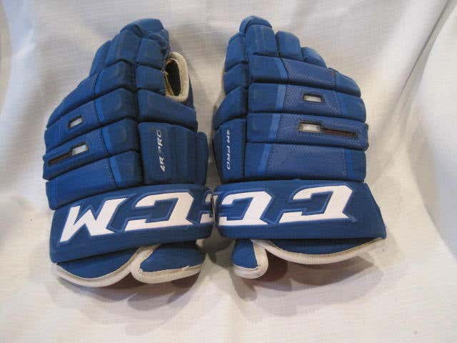 CCM HG4Pro 15" Hockey Gloves Blue