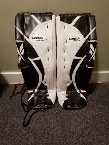 Reebok 9000 Goalie Leg Pads Senior 33+1